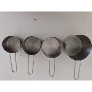 Norpro Set of 4 Stainless Steel Measuring Cups